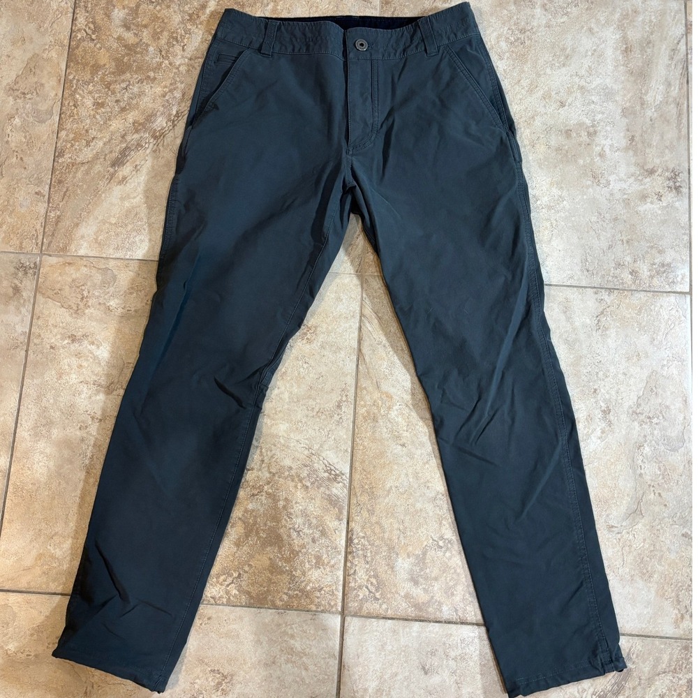 KUHL Resistor Chino Pants 30x30 Dark Gray Charcoal Stretch Technical Outdoor
